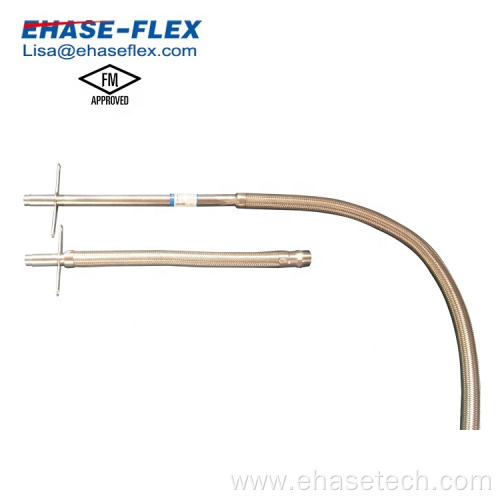 FM Approved Stainless Steel Fire Flexible Sprinkler Hose